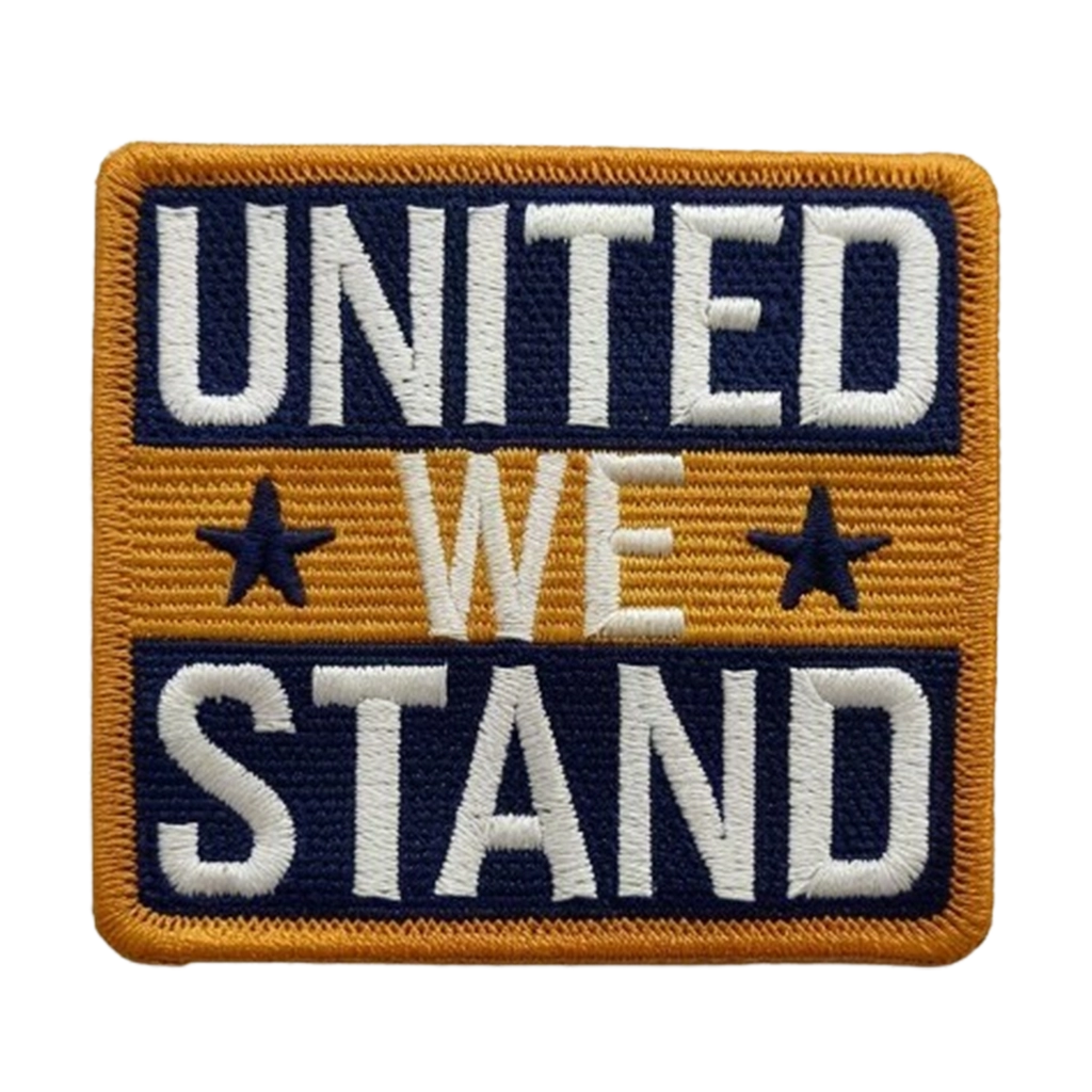Woven patch detail