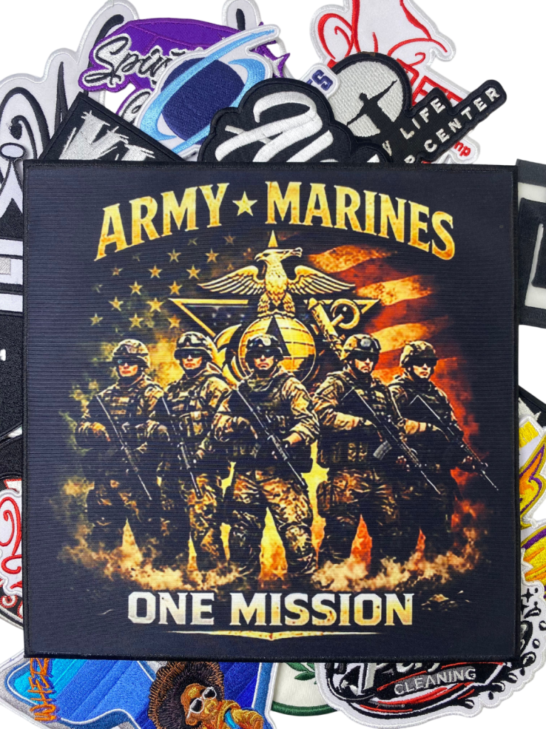 Sublimated Patches